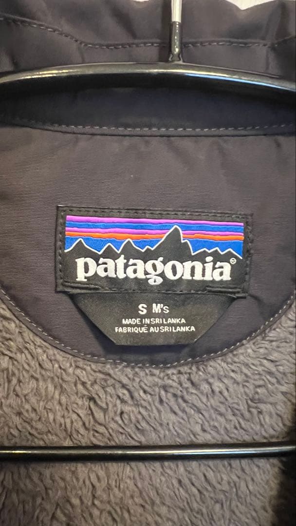 patagonia イスマスコーチジャケット 裏起毛 Sサイズ ネイビー