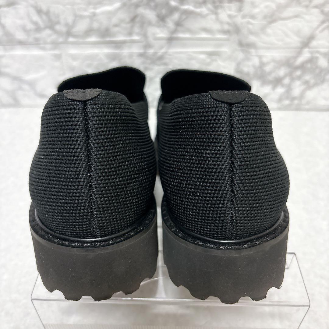 ⭐極美品・希少⭐VIVAIA アーモンドトゥ トラックソール ローファー25.5