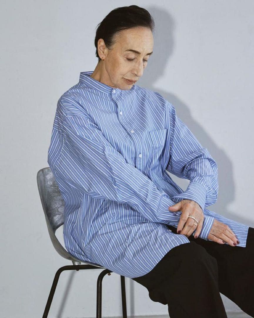 TODAYFUL トゥデイフル ストライプオーバーシャツ