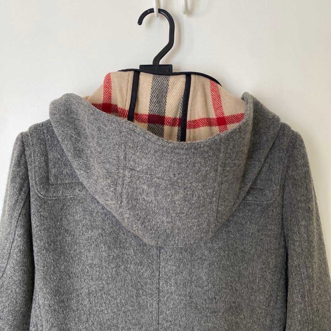【BURBERRY BRIT】ダッフルコート 36 グレー