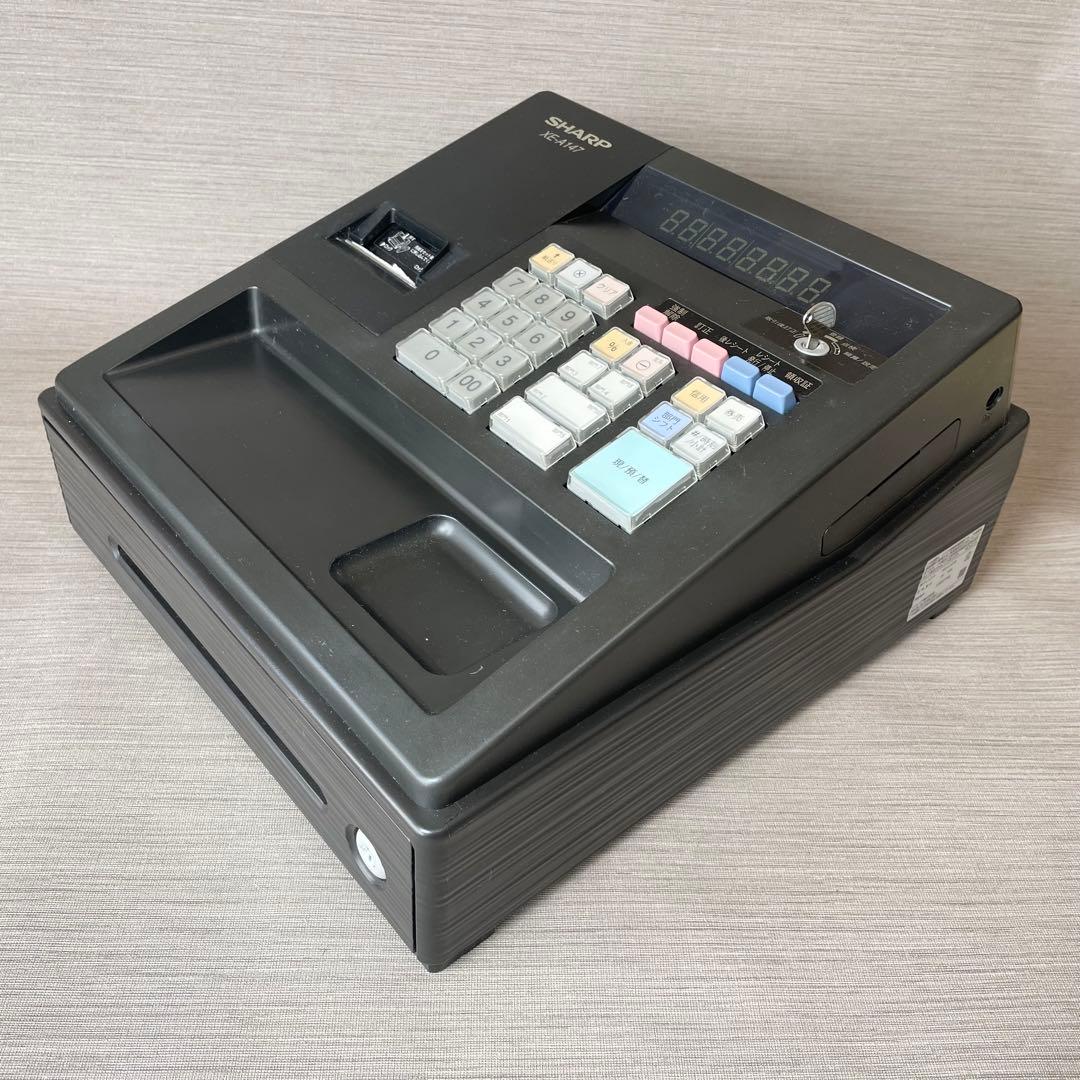 美品✨シャープ レジスター XE-A147 PC連携売上管理可能 送料無料 匿名