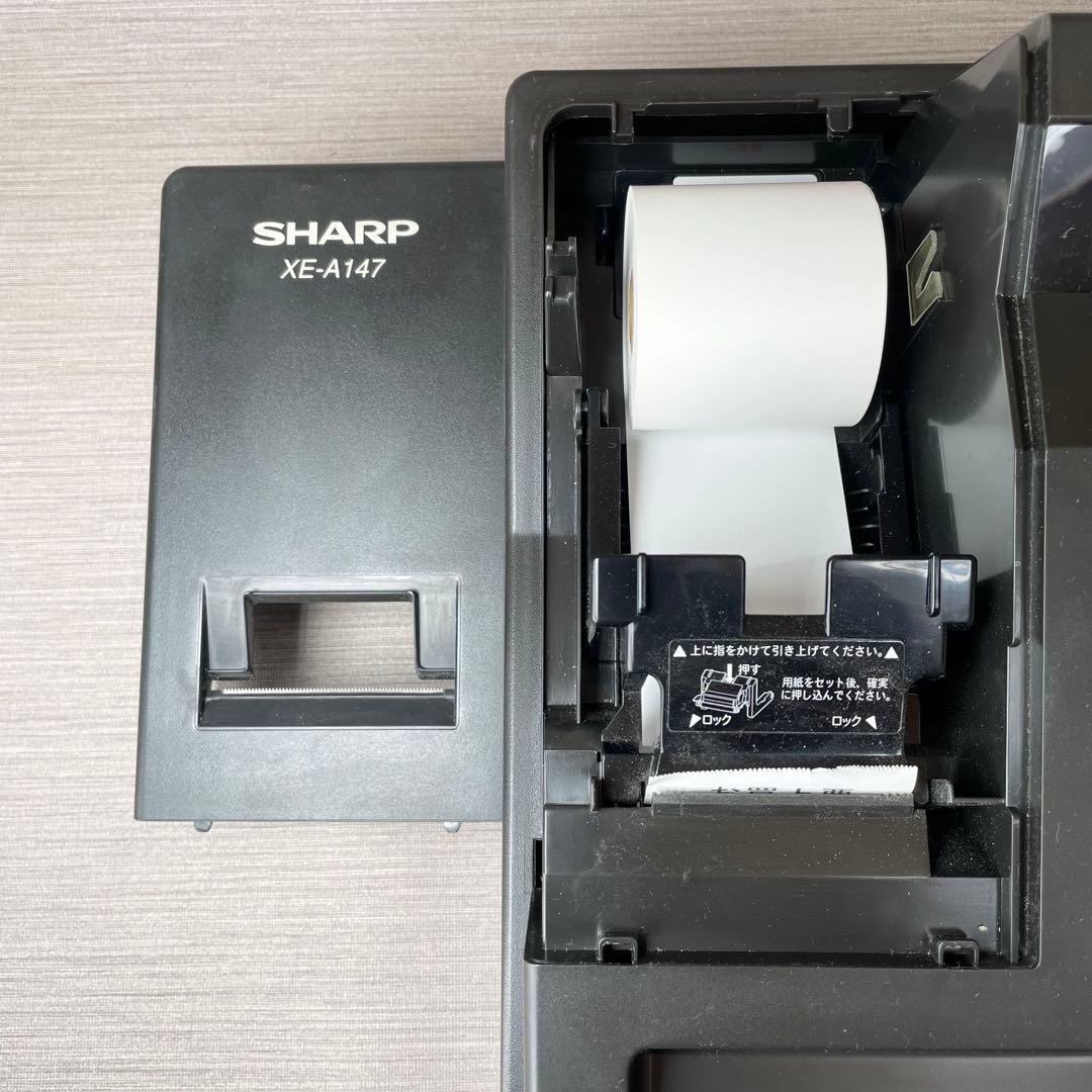 美品✨シャープ レジスター XE-A147 PC連携売上管理可能 送料無料 匿名