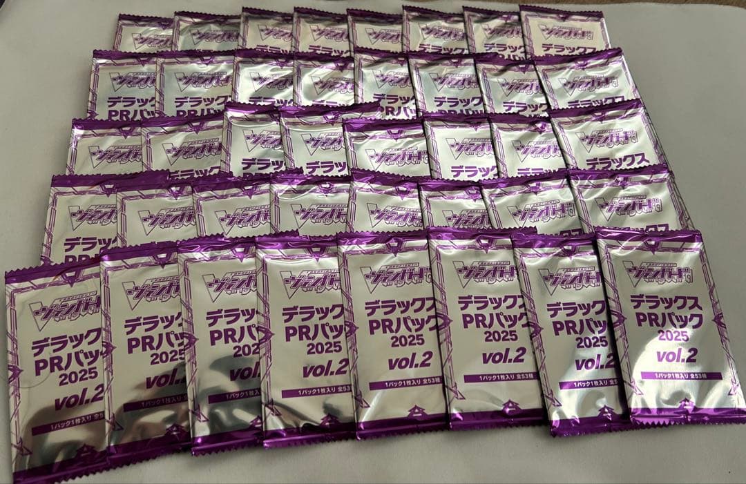 ヴァンガード デラックスPRパック2025 vol.2 40パックセット 未開封