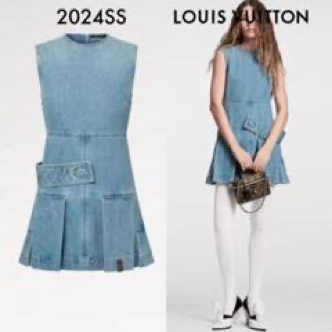 LOUIS VUITTON 2024SS デニムワンピース2024SS 38