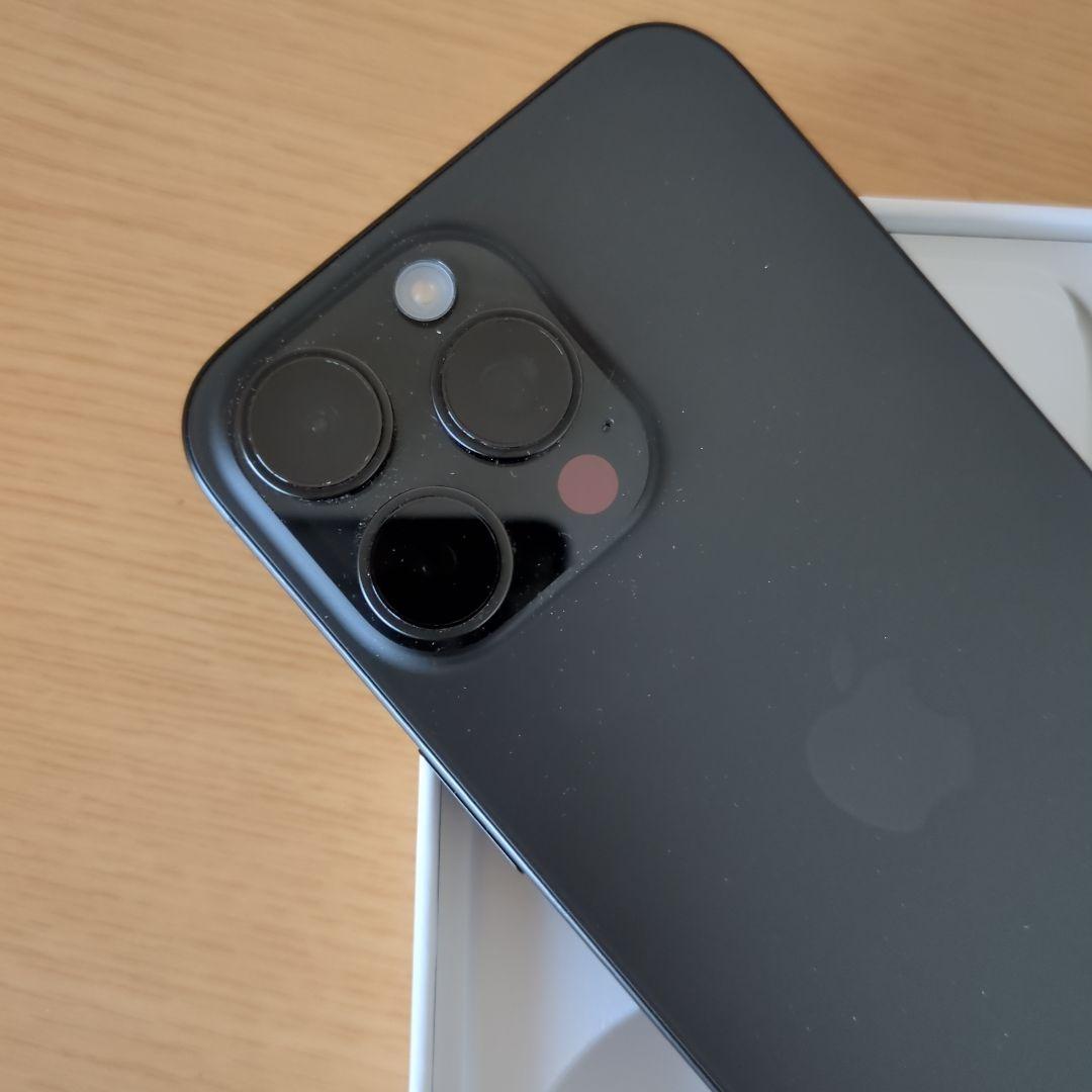 Apple iPhone 15Pro Max本体 スペースブラック