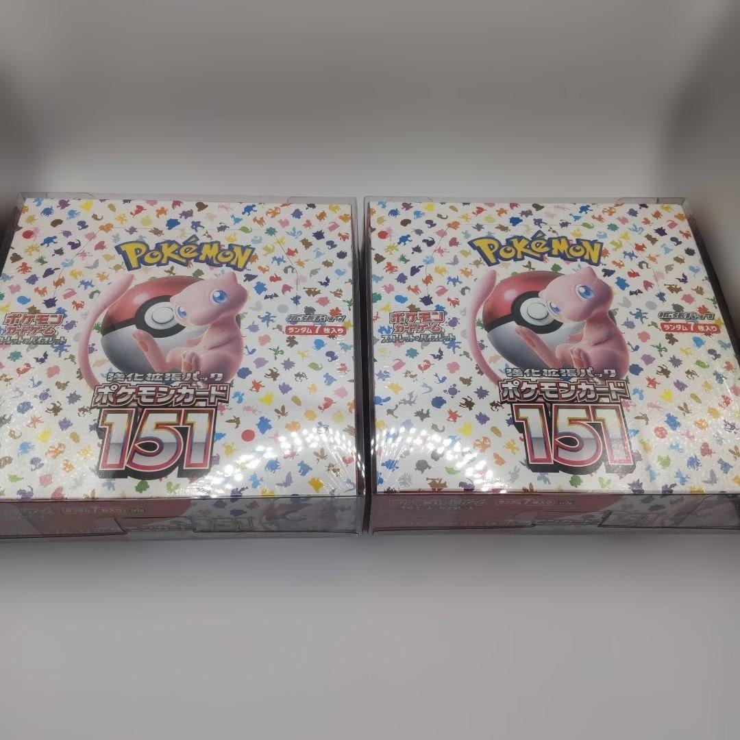 や*ー様 ◆ポケモンカード151 2BOXセット　シュリンク付