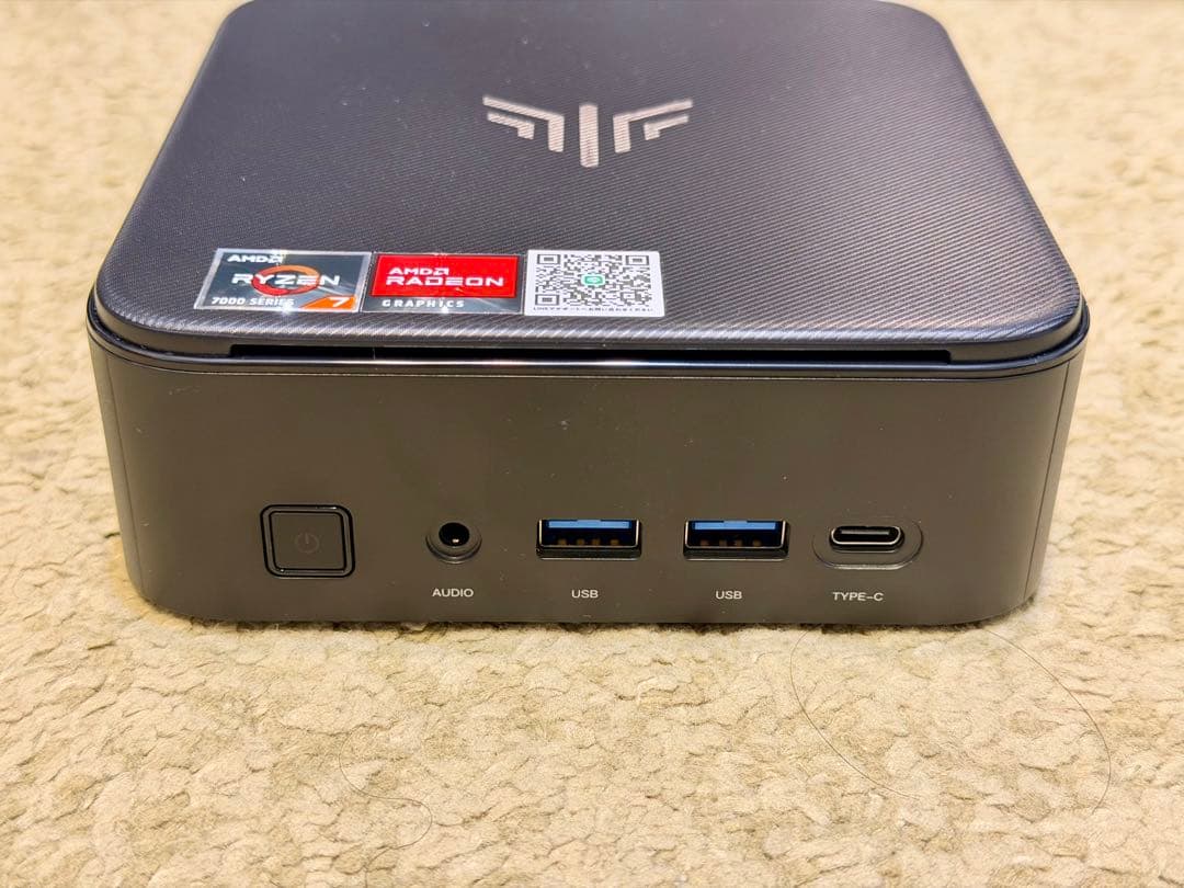 美品 ミニPC「NiPoGi E3B」新古品 Ryzen 7 7730U搭載