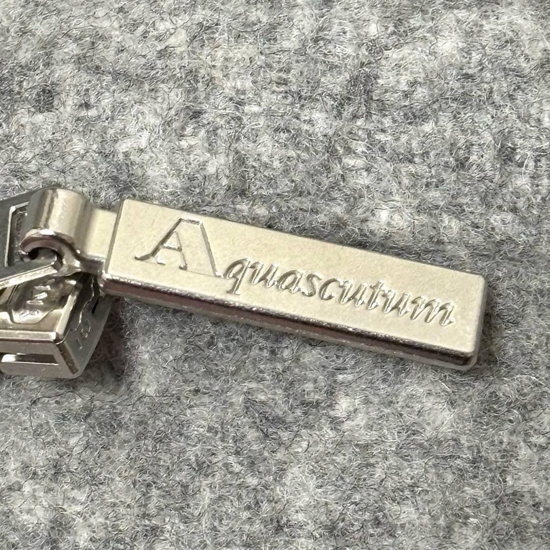 Aquascutum アクアスキュータム 現行タグ ダッフルコート M グレー