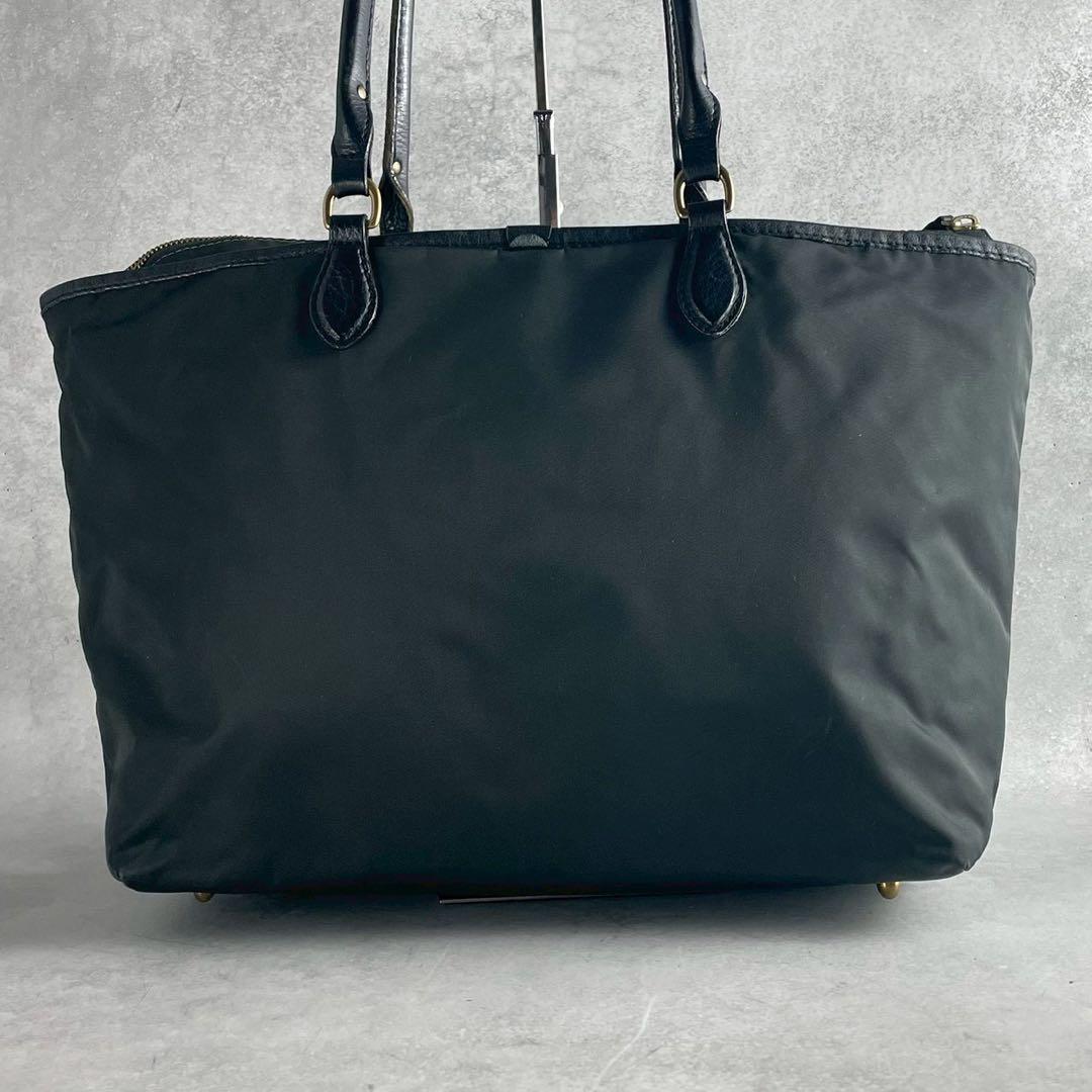 美品　Felisi フェリージ　トートバッグ　A4可　ナイロン　肩掛け　ブラック