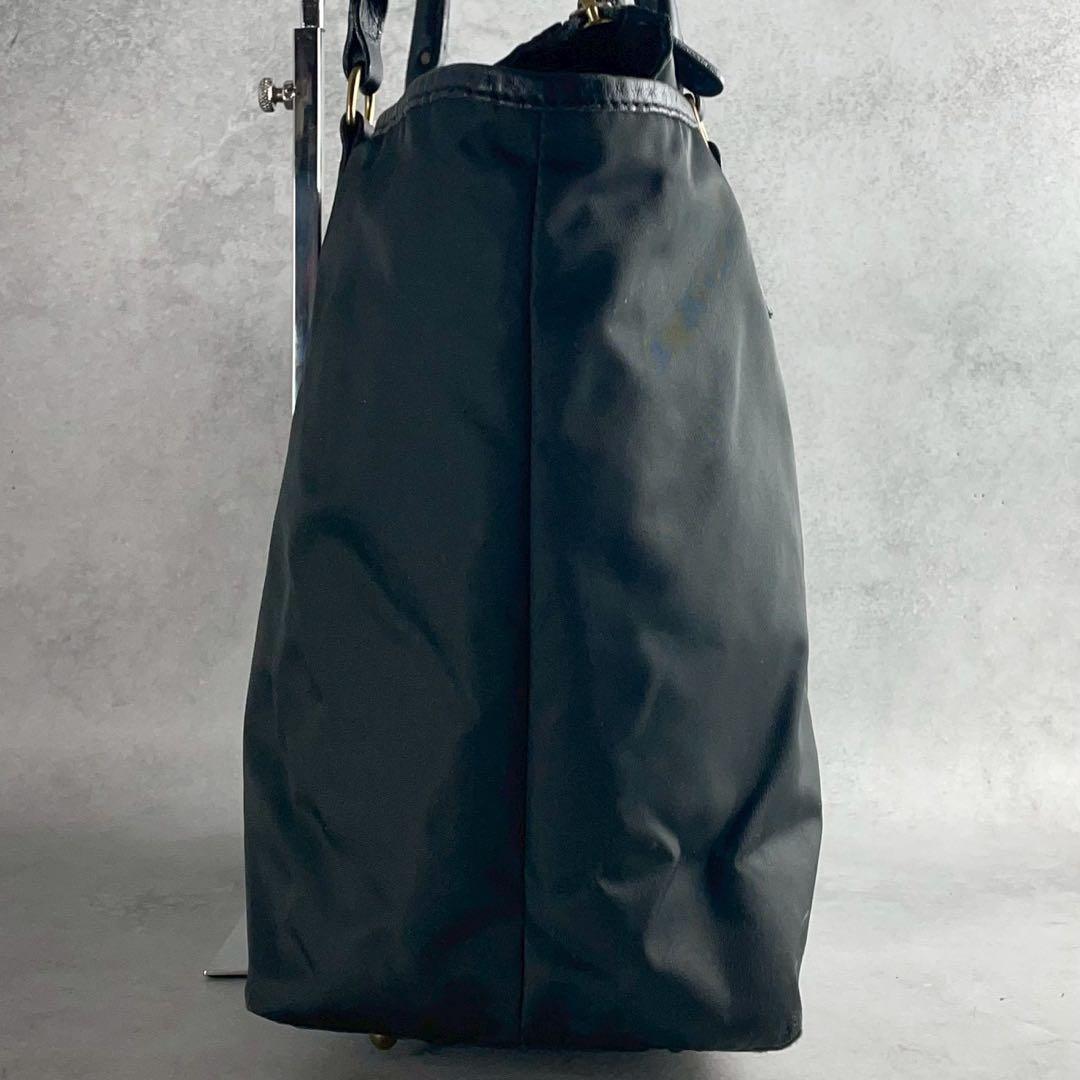 美品　Felisi フェリージ　トートバッグ　A4可　ナイロン　肩掛け　ブラック