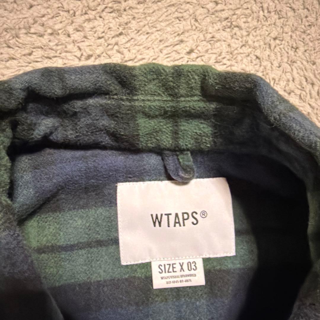 19aw WTAPS UNION SHIRT TWILL チェックシャツ　3