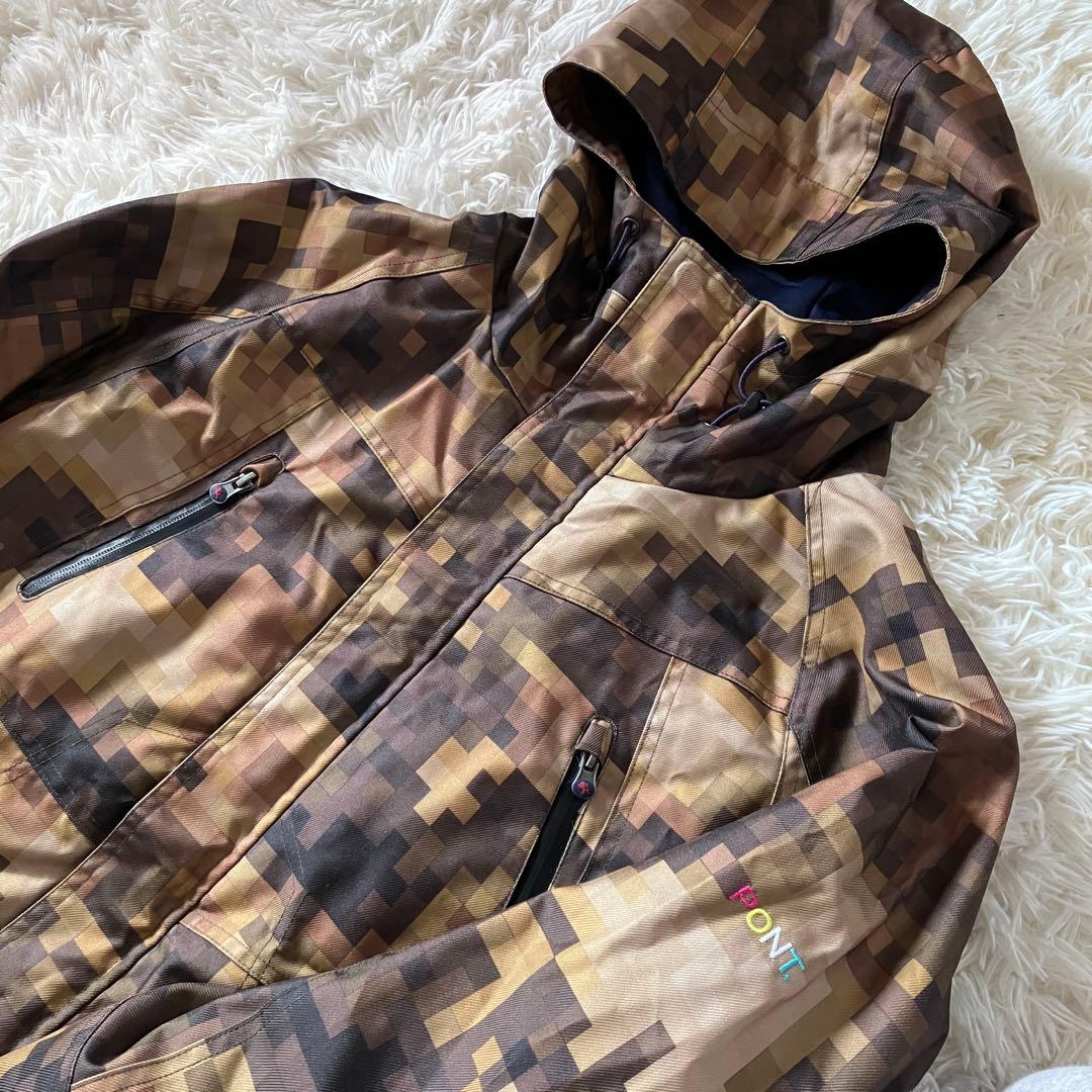 #i9✨PONTAPES✨スキー スノボ ウェア 上下 メンズXL カモフラ