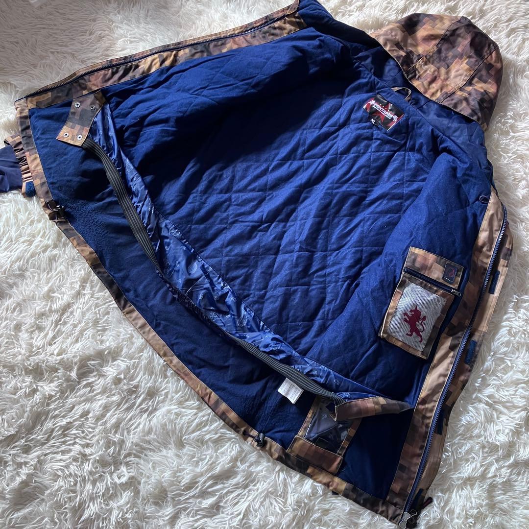 #i9✨PONTAPES✨スキー スノボ ウェア 上下 メンズXL カモフラ