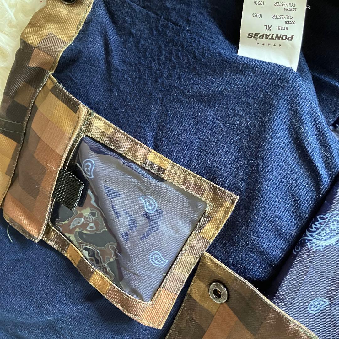 #i9✨PONTAPES✨スキー スノボ ウェア 上下 メンズXL カモフラ