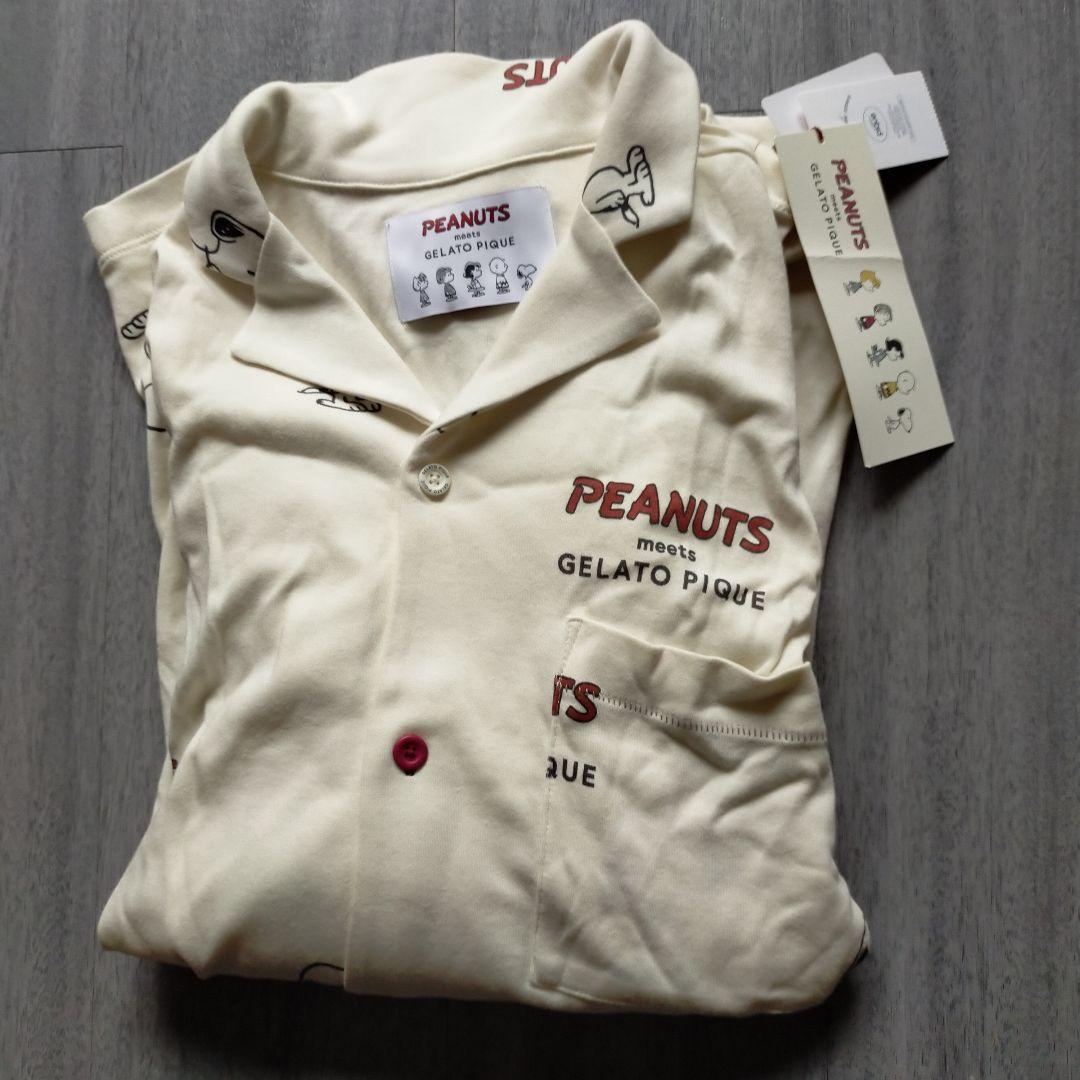 八咫烏！ジェラート ピケ　レディース スヌーピー柄　パジャマ上下