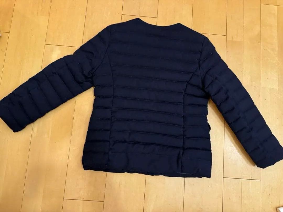 本日0時まで！TATRAS ネイビー キルティング　ダウンジャケット