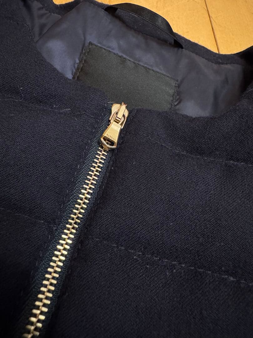 本日0時まで！TATRAS ネイビー キルティング　ダウンジャケット