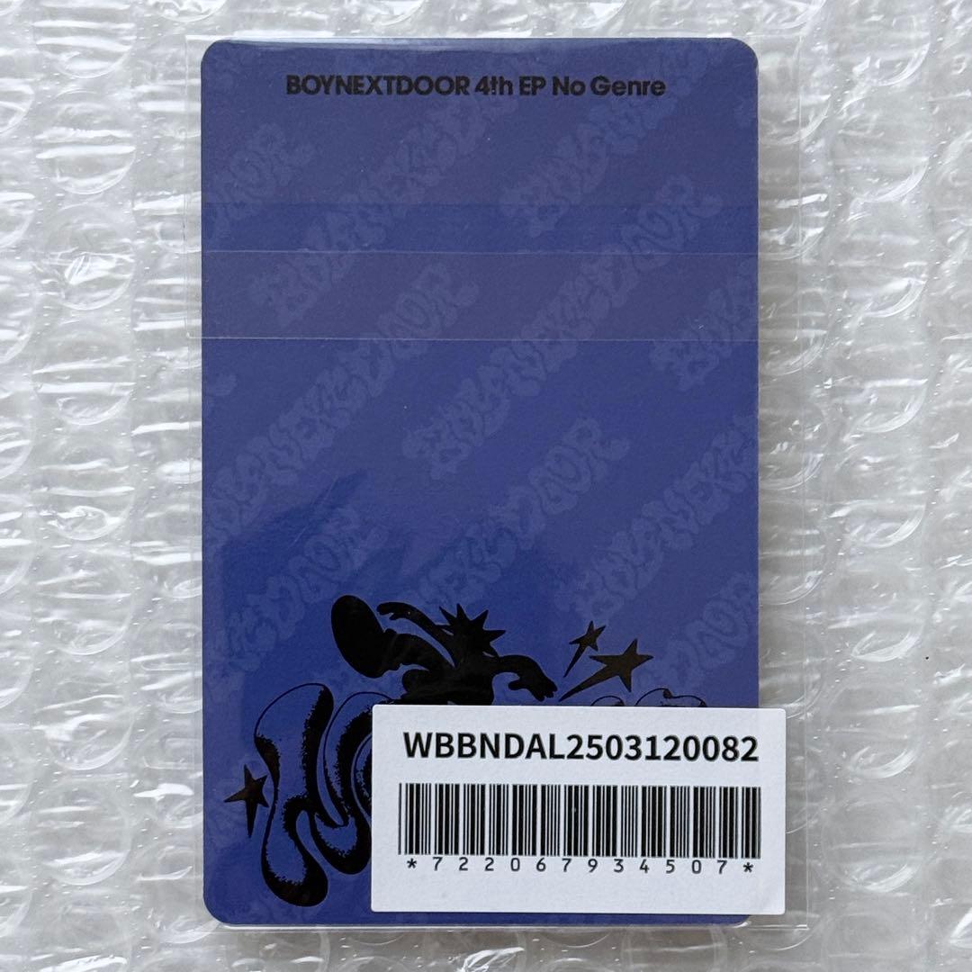 BOYNEXTDOOR No Genre テサン Weverse ラキドロ 当選