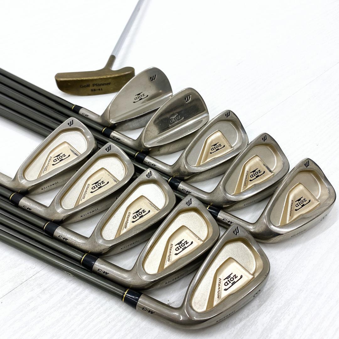【豪華‼】 PRGR プロギア ミズノ メンズ ゴルフクラブ 初心者セット SR