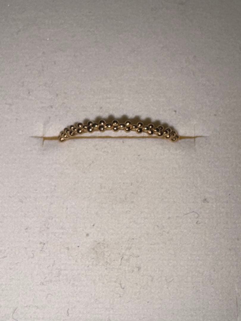 【最終値下】RAPA K18 18金 バブルリング 14号 幅2mm