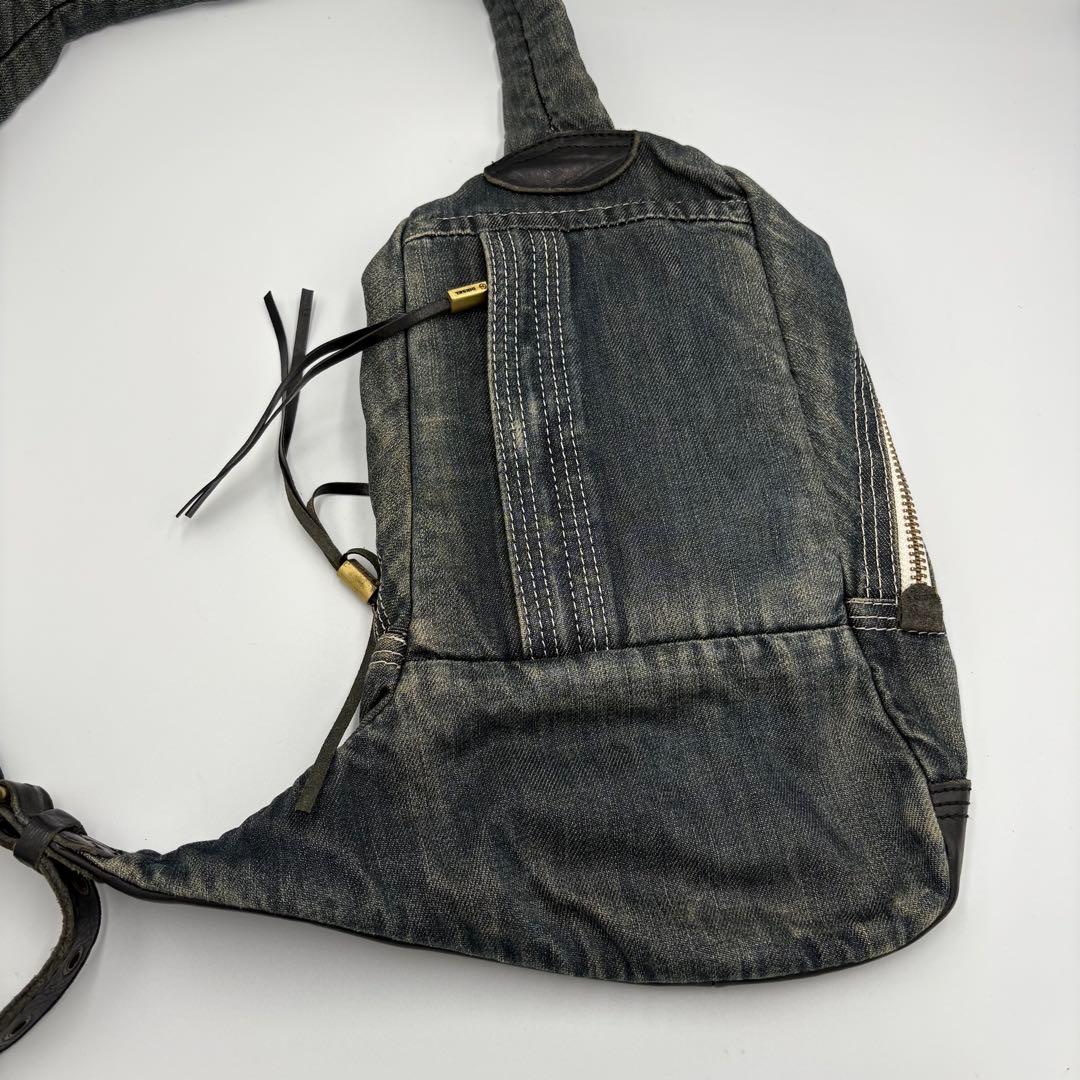バッグ Archive Diesel body bag Denim logo