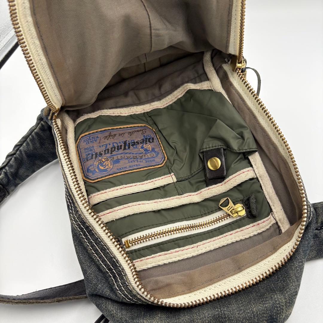 バッグ Archive Diesel body bag Denim logo
