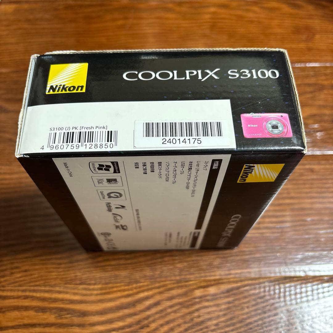 【美品】Nikon COOLPIX S3100 ピンク　クールピクス　動作確認済
