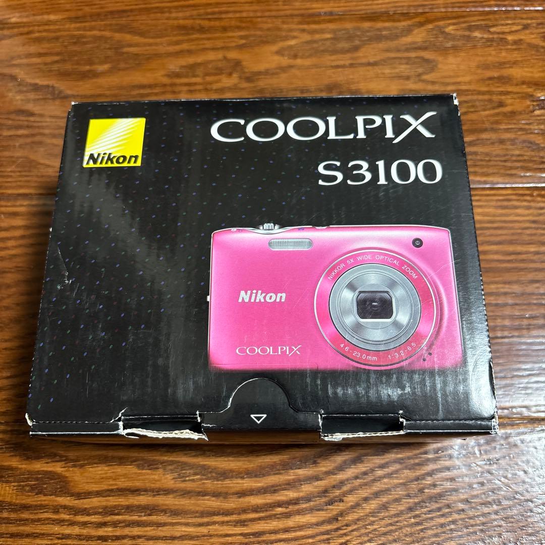 【美品】Nikon COOLPIX S3100 ピンク　クールピクス　動作確認済