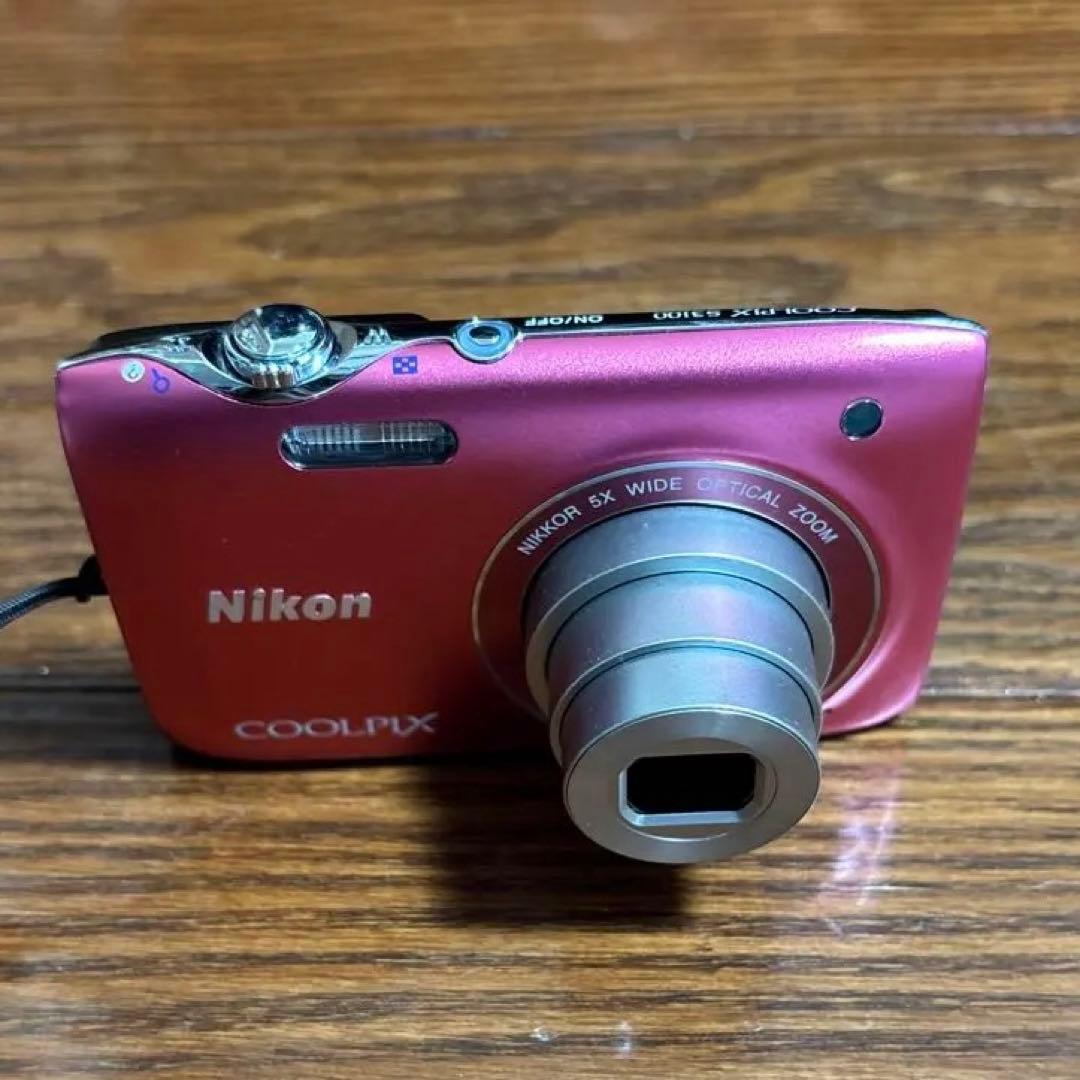 【美品】Nikon COOLPIX S3100 ピンク　クールピクス　動作確認済