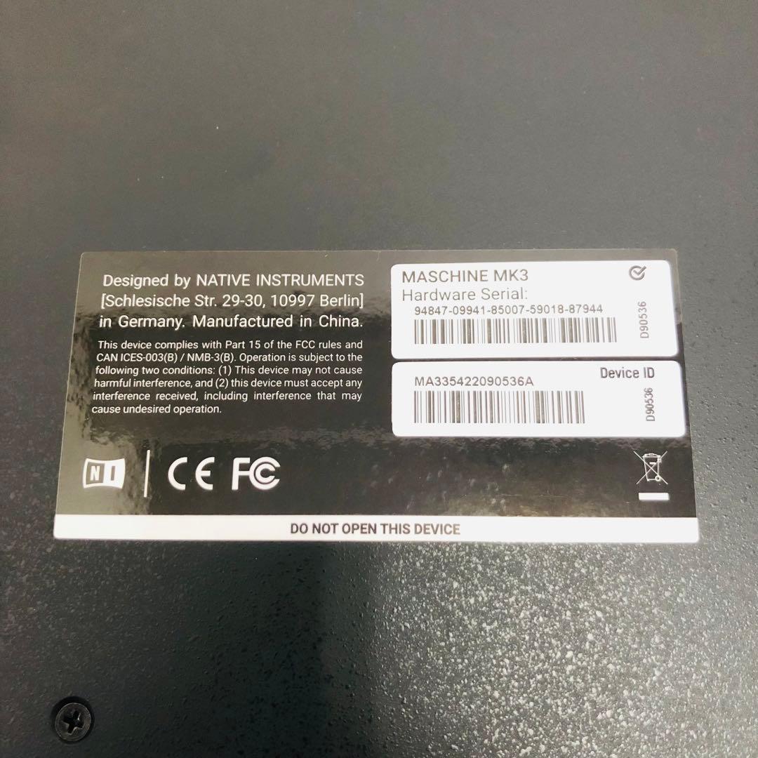 ネイティブ・インストゥルメンツ DJ機器 MASCHINE MK3