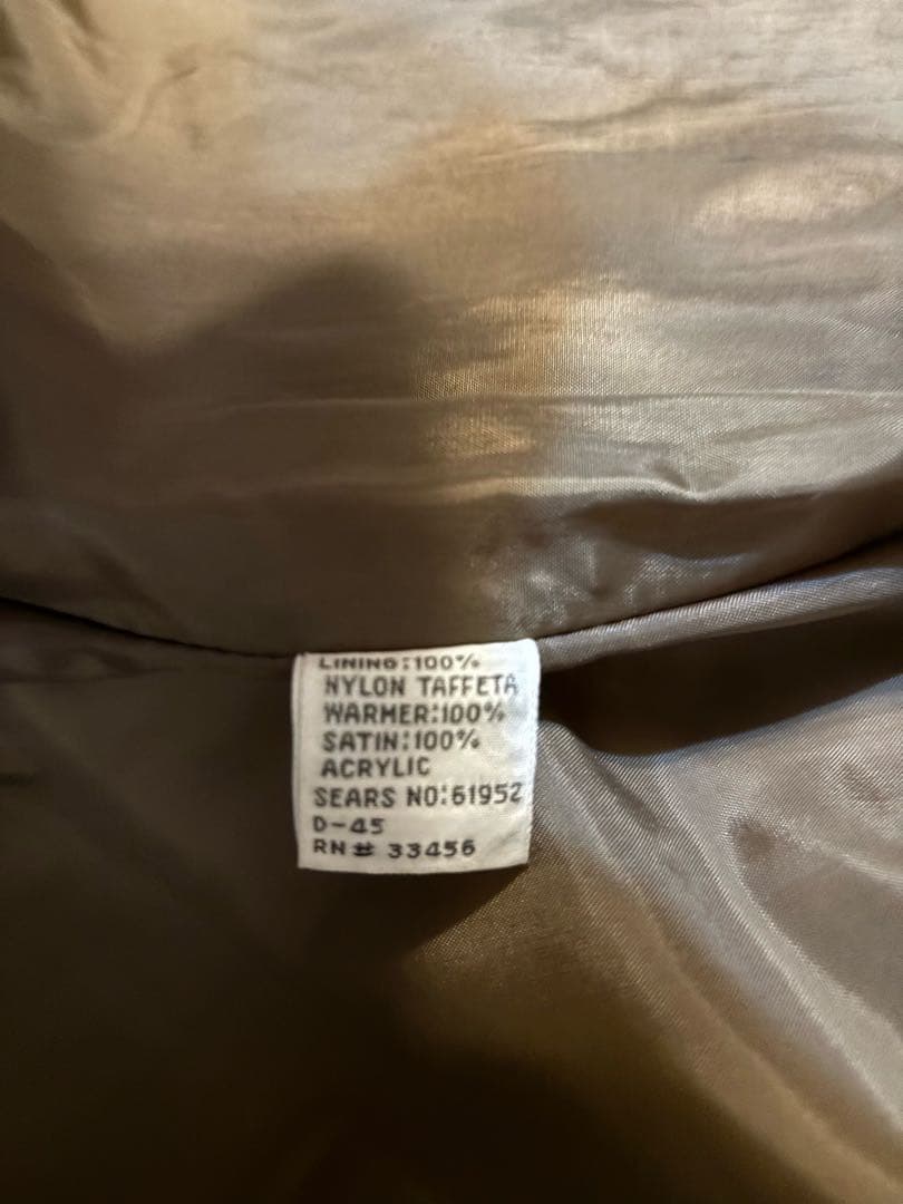 sears シアーズ　ヴィンテージ　レザージャケット