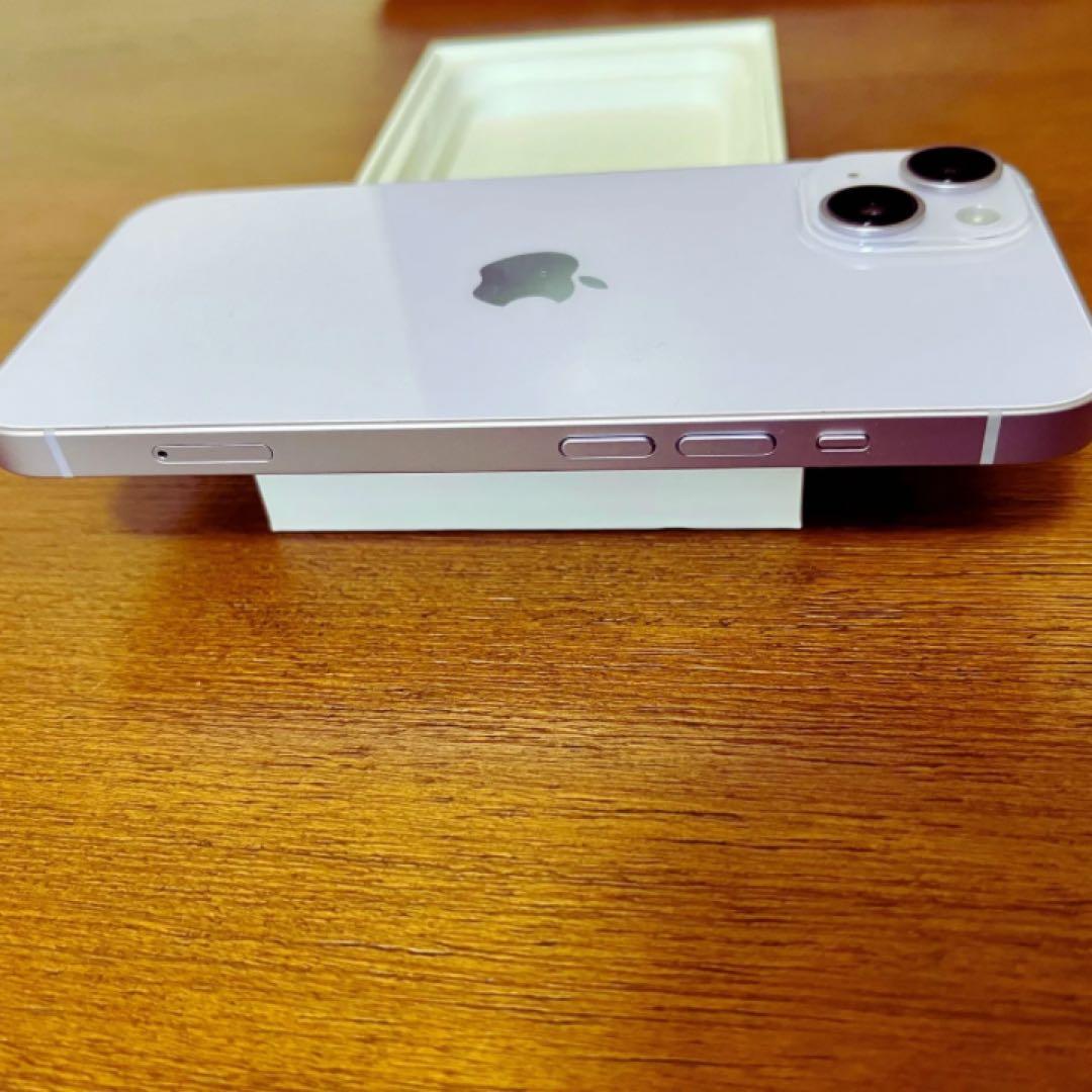 【美品】iPhone14 128GB パープル【SIMフリー】