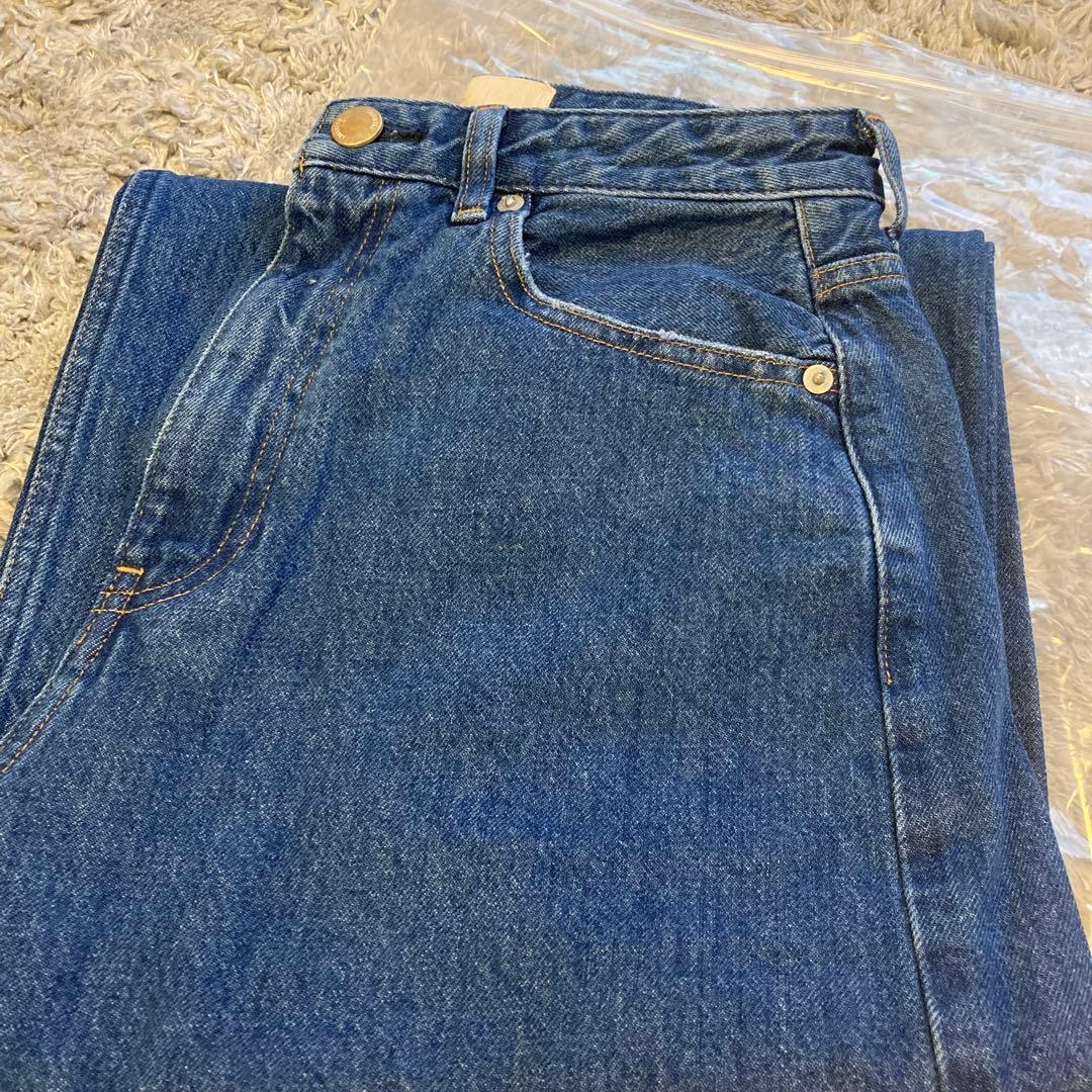 新品未使用THE SHISHIKUI Dad INDIGOデニムパンツ36