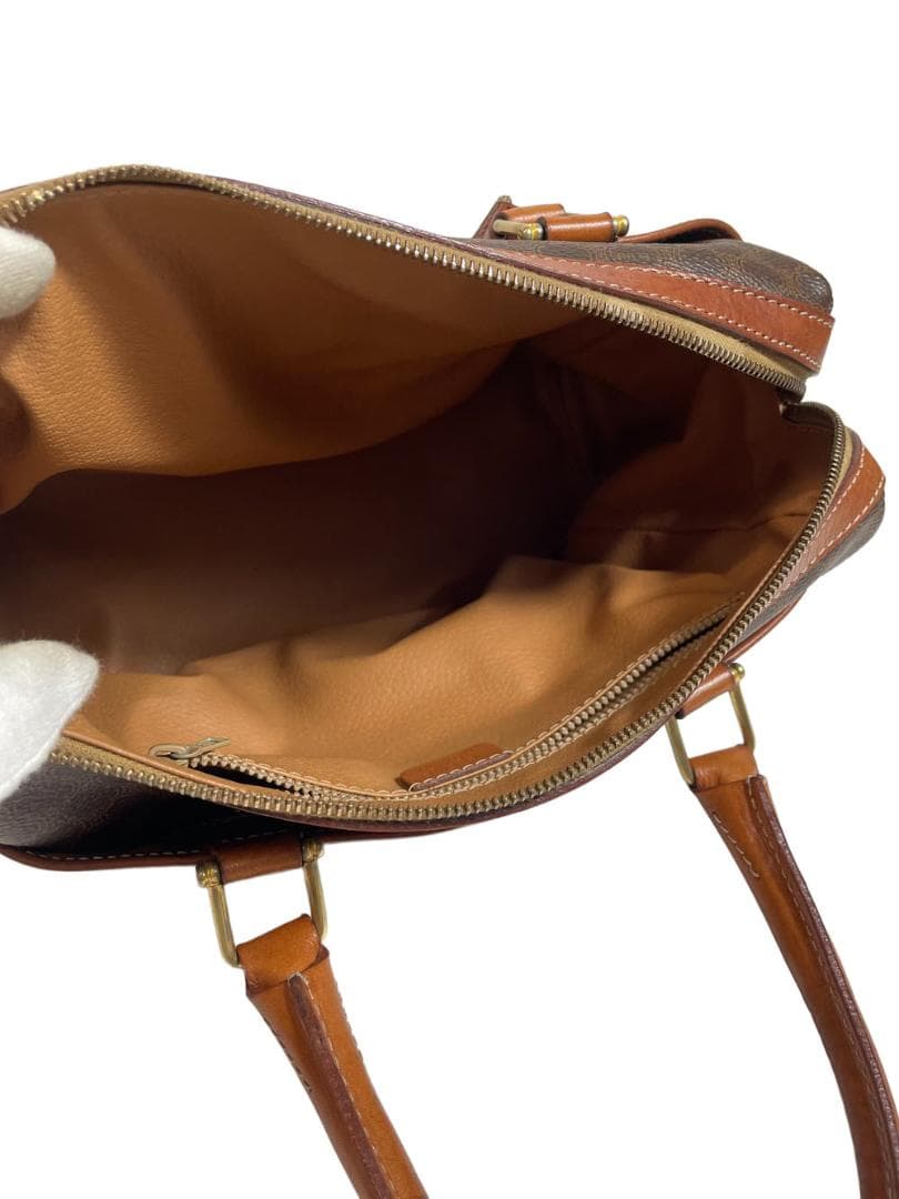 セリーヌ ボストンバッグ ハンドバッグ PVC マカダム柄 MBZ019