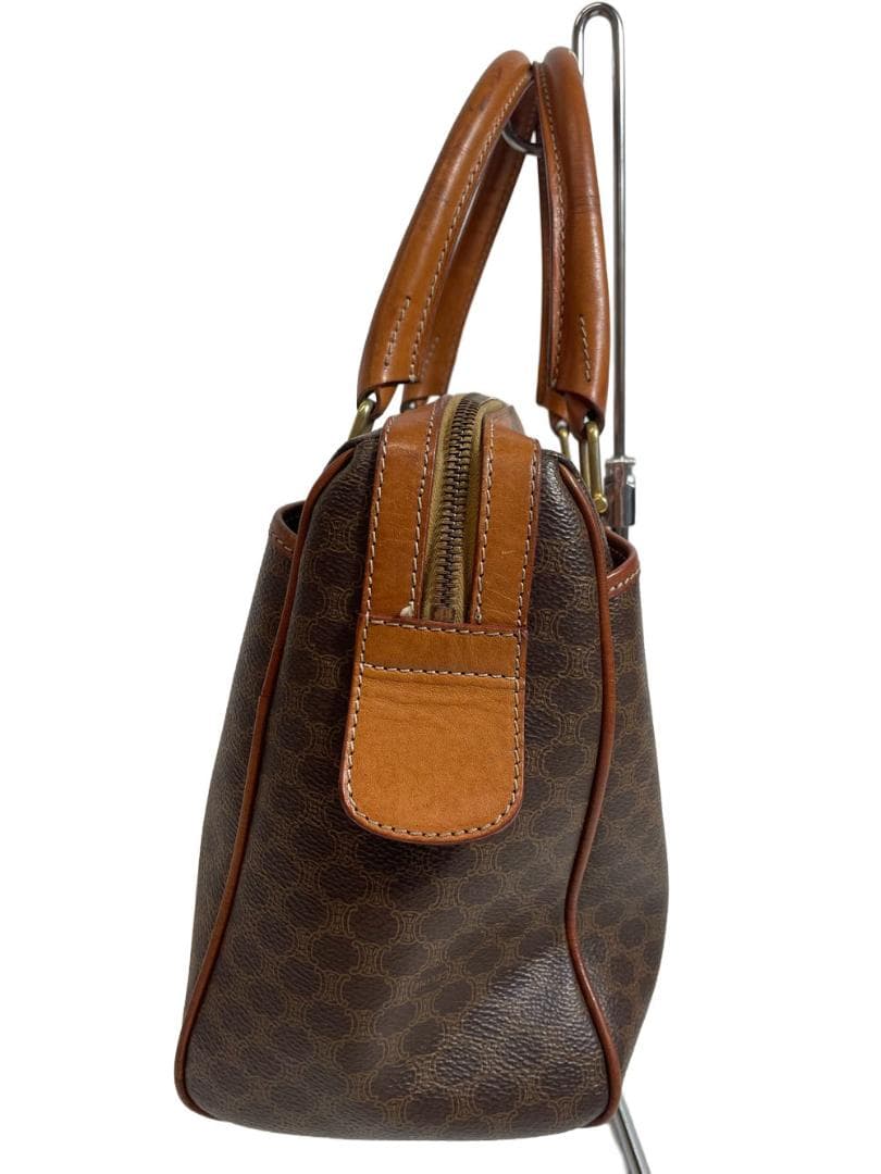 セリーヌ ボストンバッグ ハンドバッグ PVC マカダム柄 MBZ019