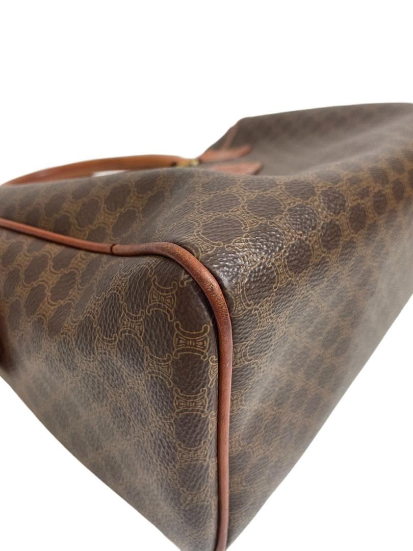 セリーヌ ボストンバッグ ハンドバッグ PVC マカダム柄 MBZ019