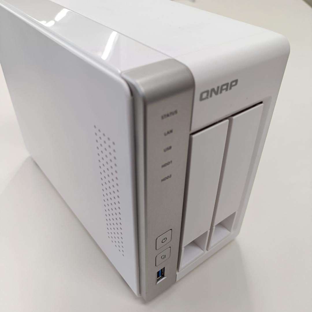 再値下【中古美品】QNAP NAS TS-231P＆WD Red 3TB×2付属