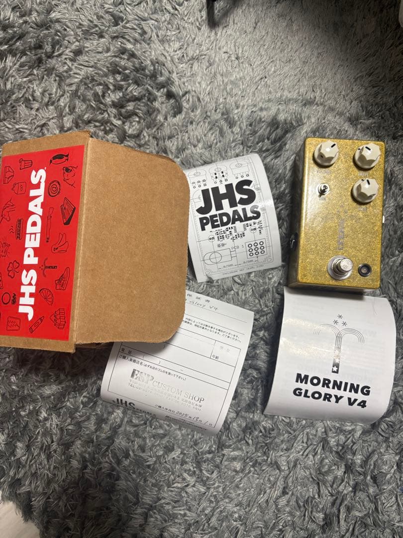 JHS Pedals ショート ゴールド ギターエフェクター