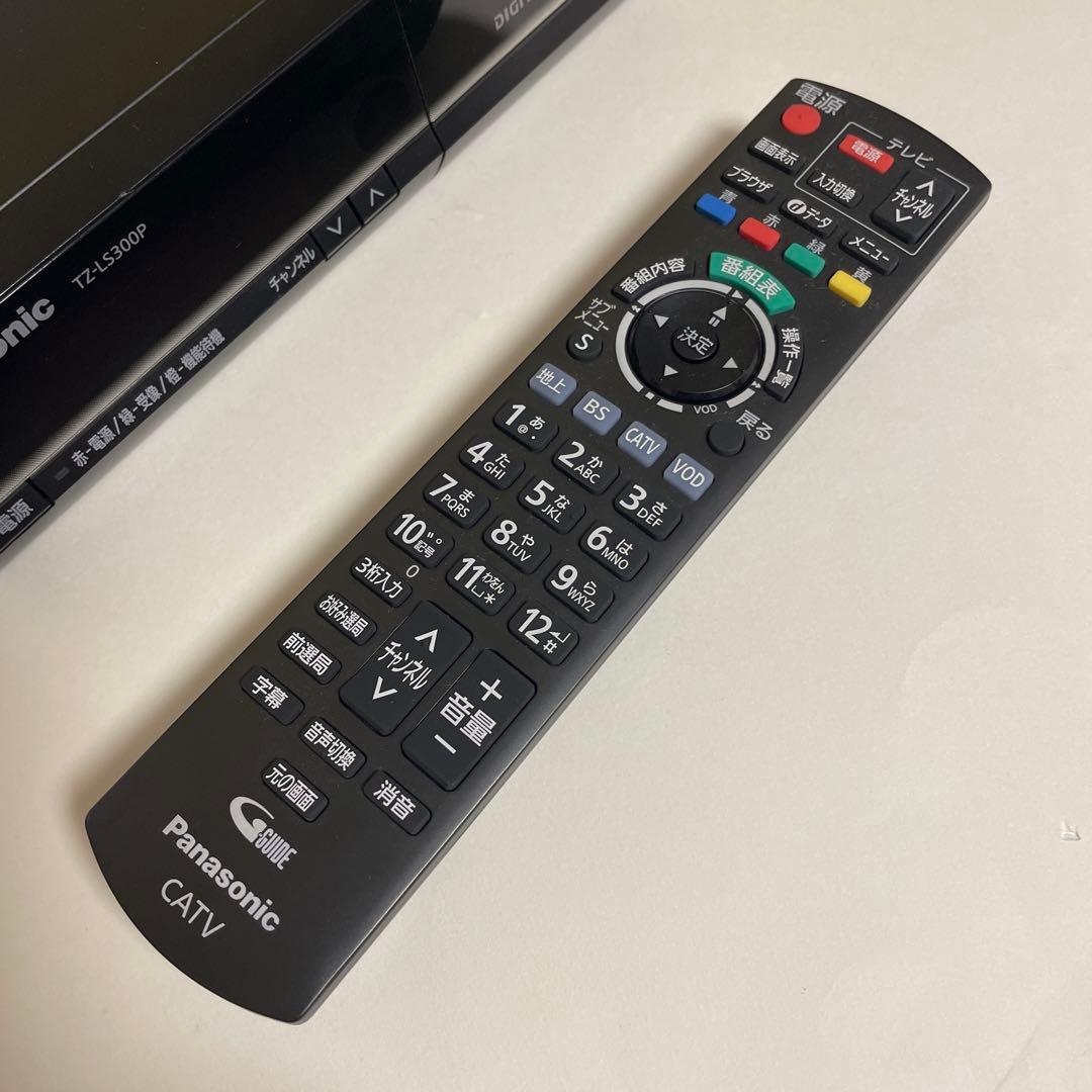 【美品】Panasonic TZ-LS300P デジタルCATVチューナー