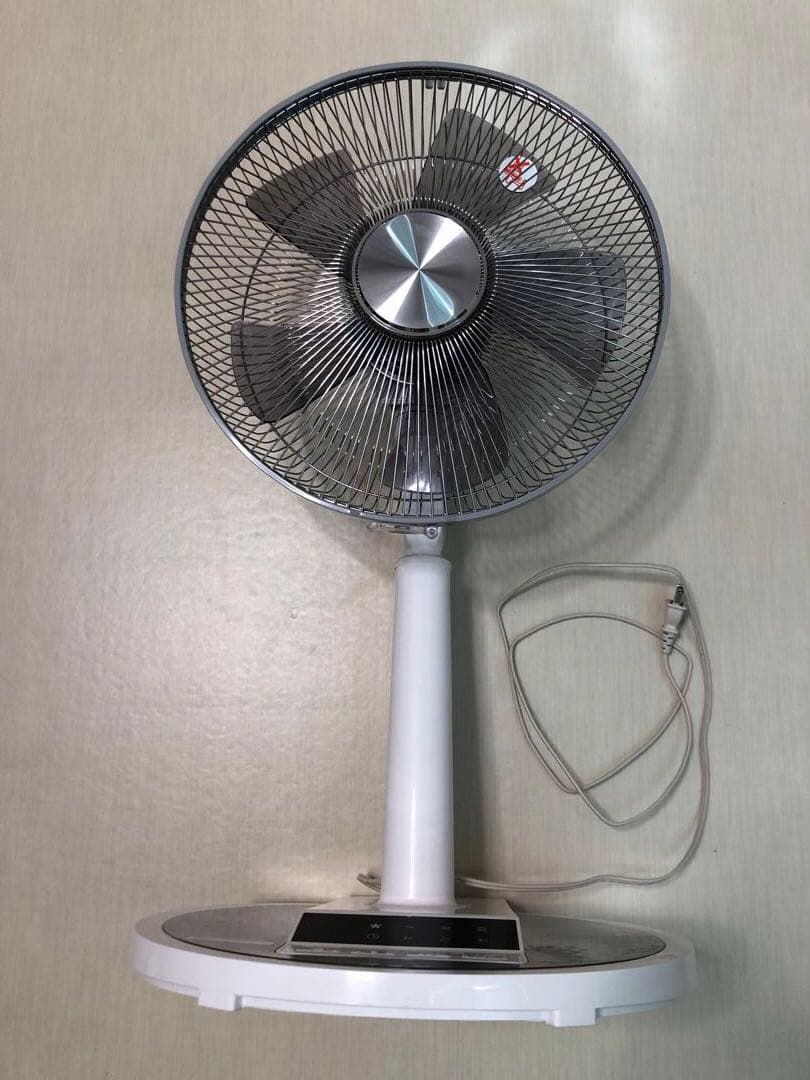 YAMAZEN 山善 リビング扇風機 30cm タッチストップセンサー搭載 白