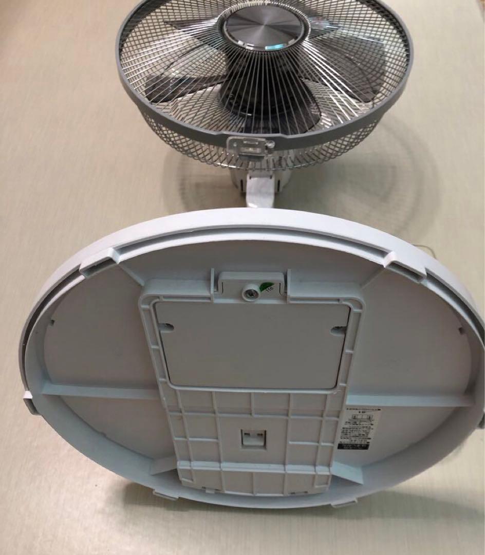 YAMAZEN 山善 リビング扇風機 30cm タッチストップセンサー搭載 白