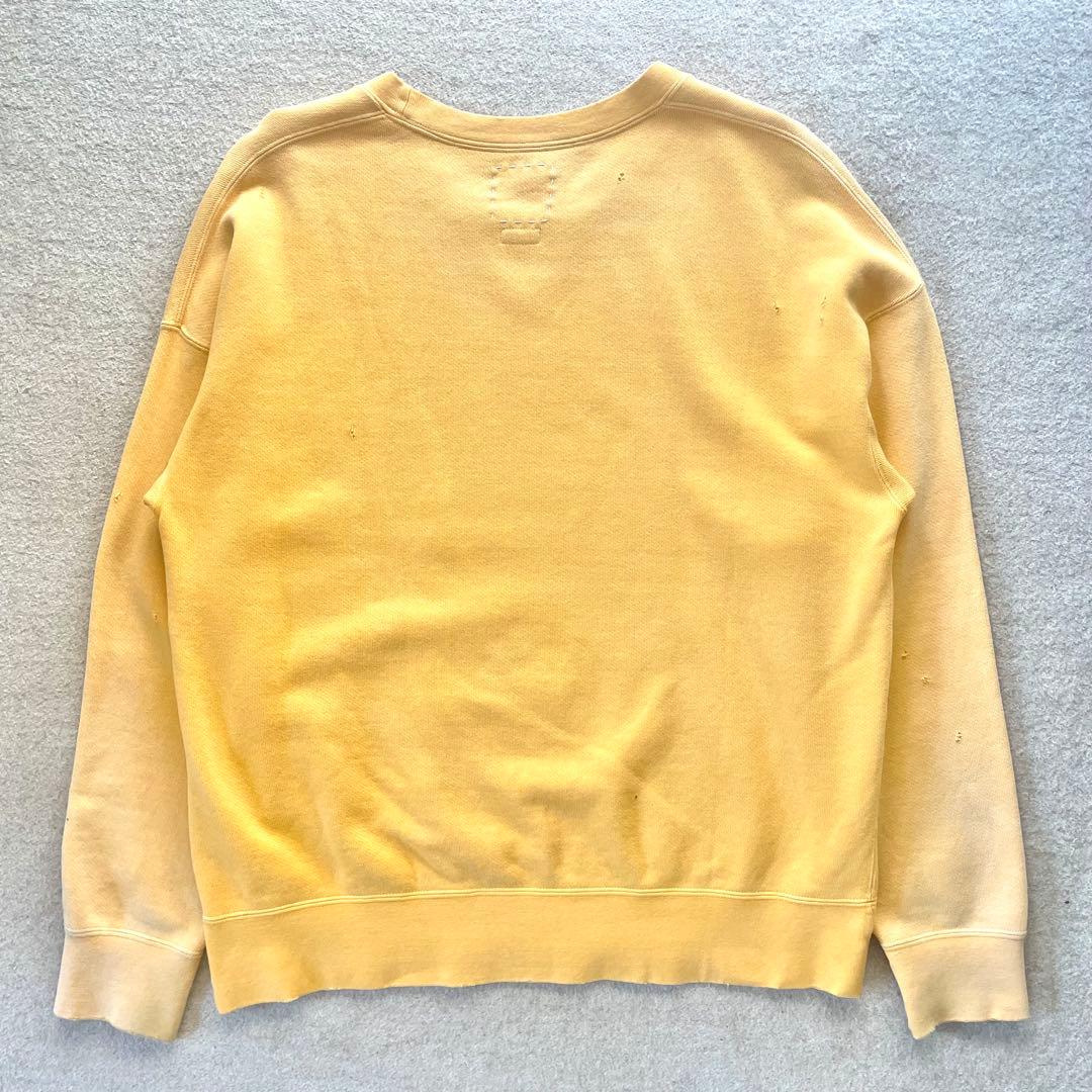【枇杷】visvim JUMBO SB SWEAT L/S CRASH