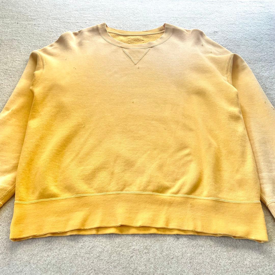【枇杷】visvim JUMBO SB SWEAT L/S CRASH