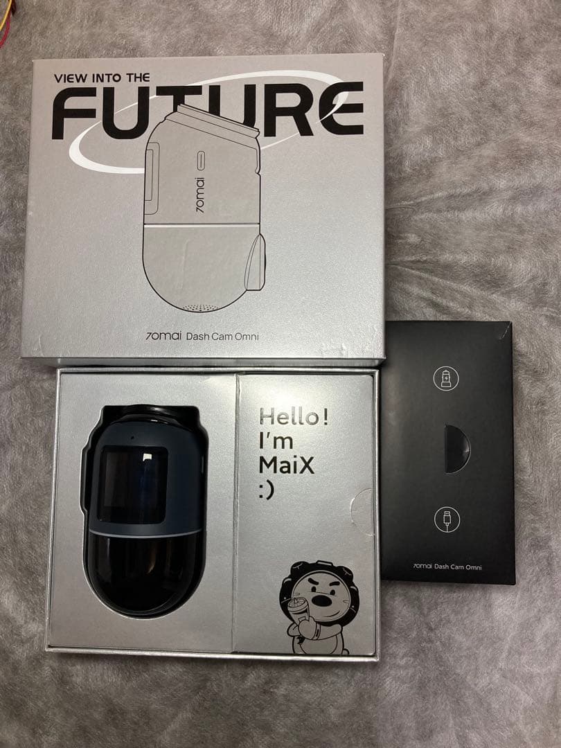 70mai Dash Cam Omni 128GB ＋別売ケーブル