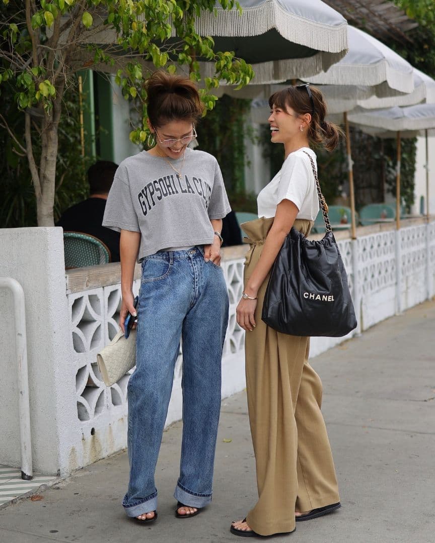 【gypsohila】Loose Fit Denim