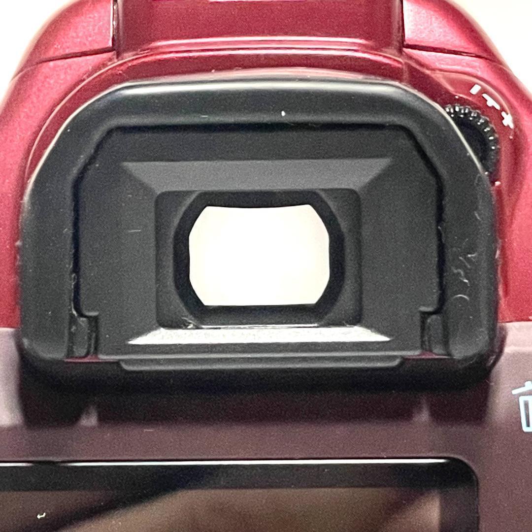 赤い一眼❣️ Canon EOS Kiss X50 クリエイティブ全自動✨