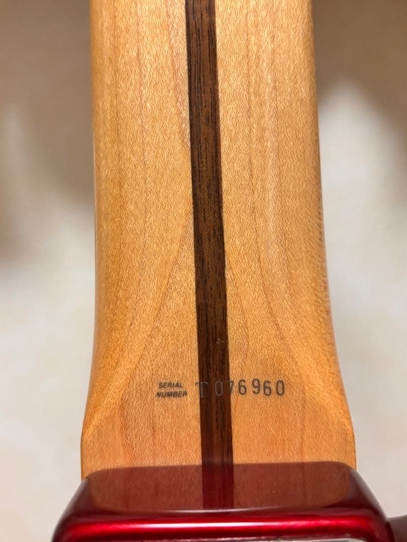 Fender Japan TL-STD テレキャスター 赤系 ソフトケース付き