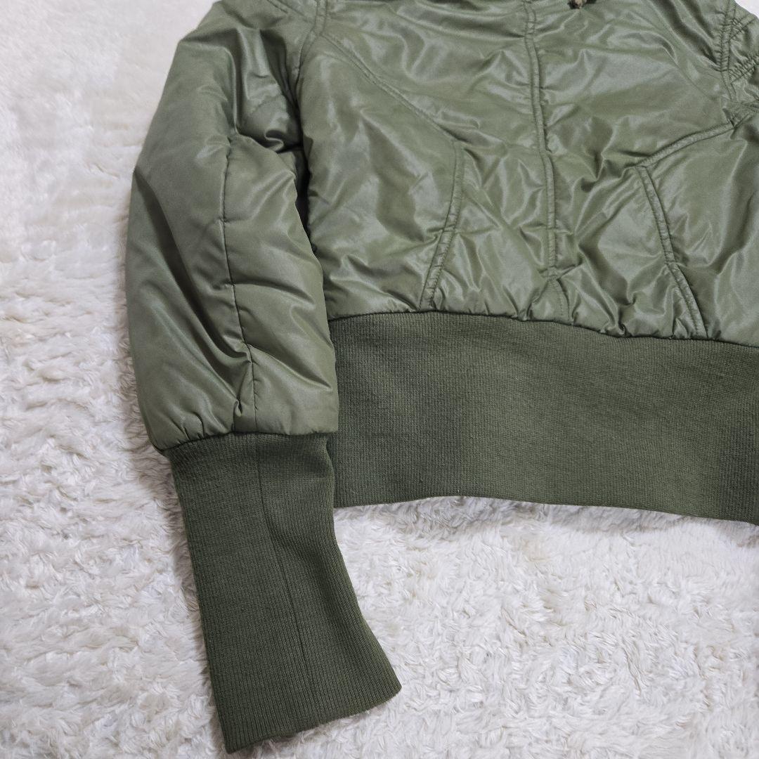 希少 00s 初期 マウジー N-2B フェイクデリック社 クロップド 短丈