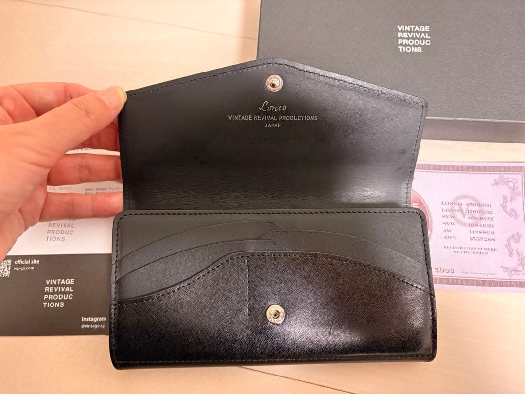 VINTAGE REVIVAL PRODUCTIONS コンパクト長財布ロネオ