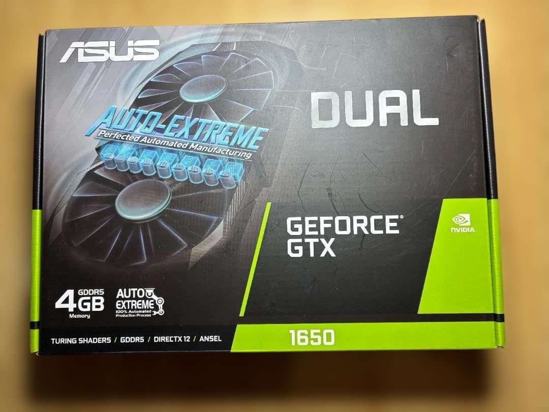 グラフィックボード・グラボ・ビデオカード ASUS GeForce GTX 1650 4GB